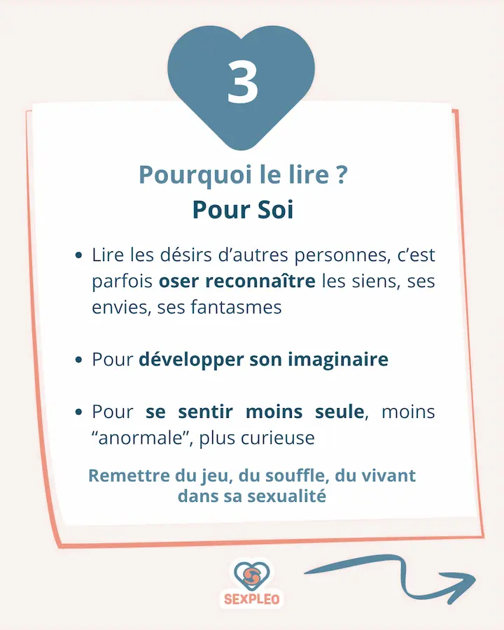 ce qu'on y trouve : 174 lettres, 174 univers BDSM, douceur, soumission, curiosités, lenteur, pouvoir, explorations, captivité ... Des récits crus ou poétiques, maladroits ou bouleversants. pas de filtre, pas d'analyse : juste ce que ces femmes désirent vraiment